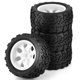 thumbnail image 2 of 4Pcs 118MM 1/10 RC Tire Tyre Wheel Foam Inserts 12mm Hex for Arrma Redcat , White, 2 of 5