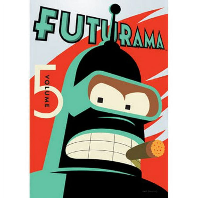 Futurama: Volume 5 (DVD) - Animated Series Movie Set by Matt