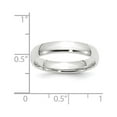 thumbnail image 3 of Auriga 14k White Gold 4mm Lightweight Women's Wedding Band Size- 9.5, 3 of 5