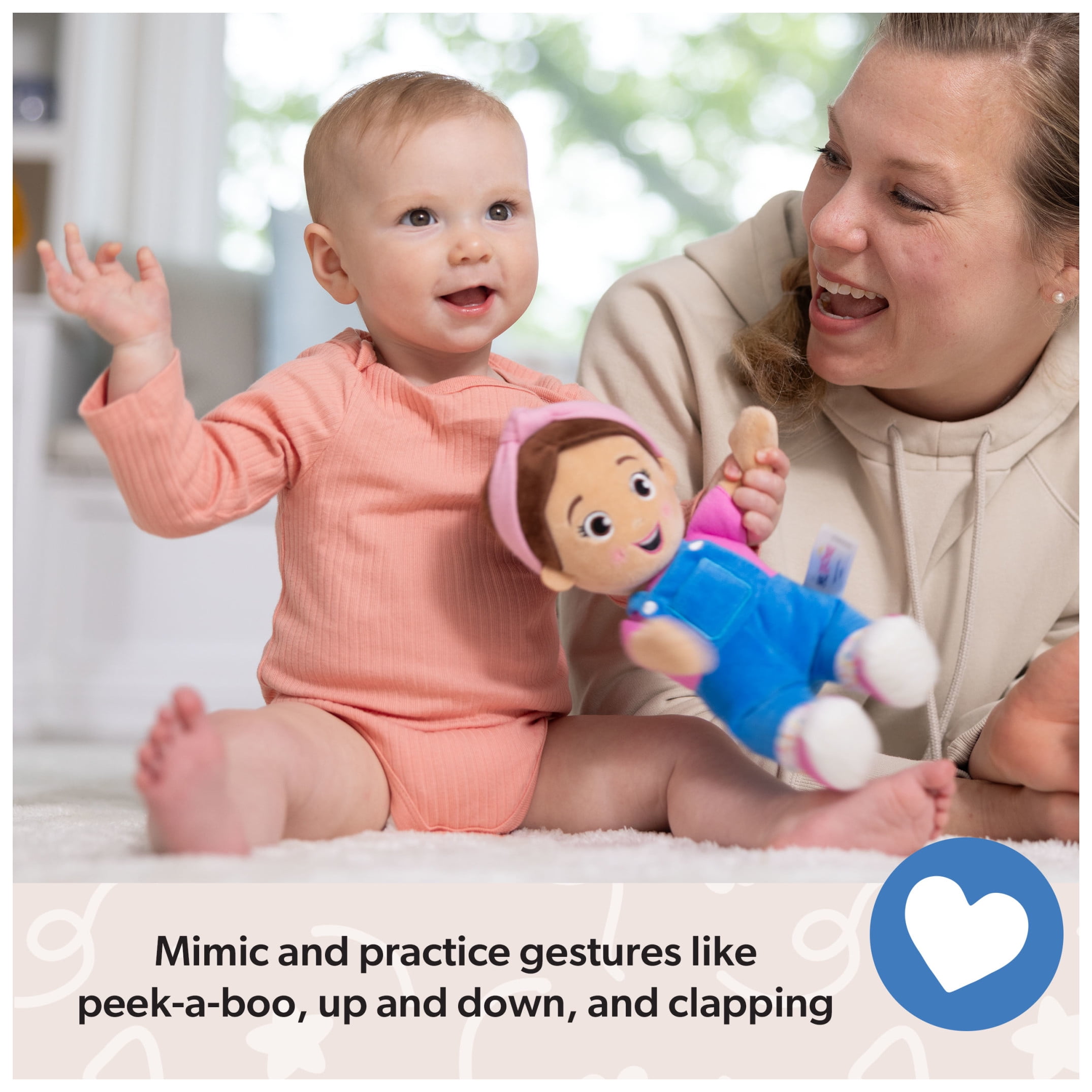 Ms. Rachel Official Basic 11inch Cuddle & Comfort Plush Doll for Ages 6 Months to 3+  (图5)