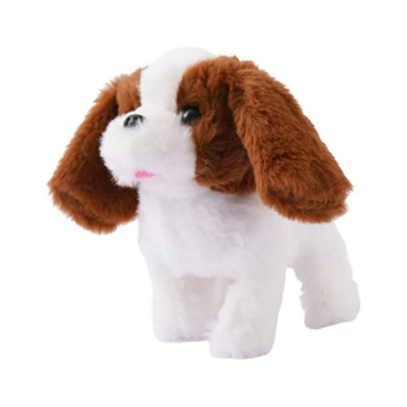 Cat Dog Plush Toy Will Bark Walk Tail Wagging Lovely Kitten Corgi Bichon Frise Poodle Husky Companion Soothe Toy Simulation Electric Plush Puppy Doll Toy Boys Girls Gift