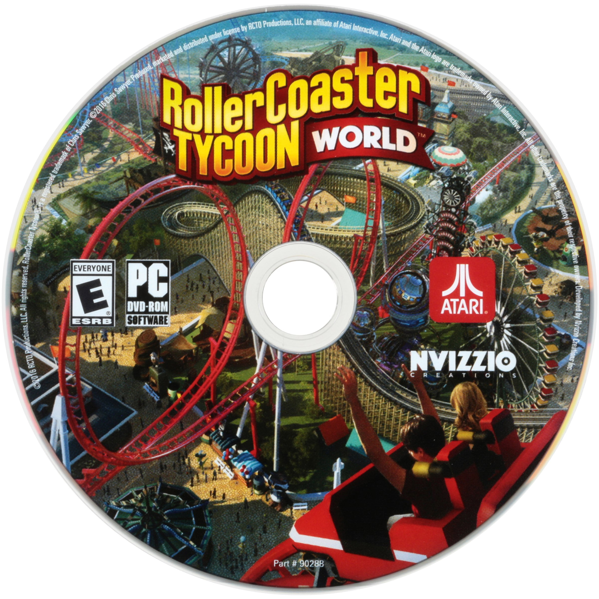 Rollercoaster Tycoon World Atari Pc 853575005747 Walmart Com