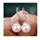 thumbnail image 2 of Aretes Xtellar Plata .925 Perla De Mallorca, 2 of 4