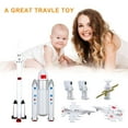 thumbnail image 4 of Space Model Toys Sets 7 PCS - Space Shuttles, Astronauts, Satellite Figurine Toys, , for Space Exploration Gifts, 4 of 8