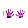 thumbnail image 3 of 1pair LED Luminous Gloves Glowing Halloween Skeleton Mitten Party Prop (Purple), 3 of 7