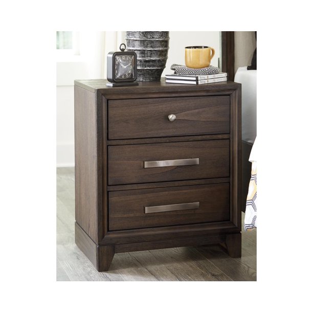 Signature Design By Ashley Brueban Rich Chestnut Brown Three Drawer