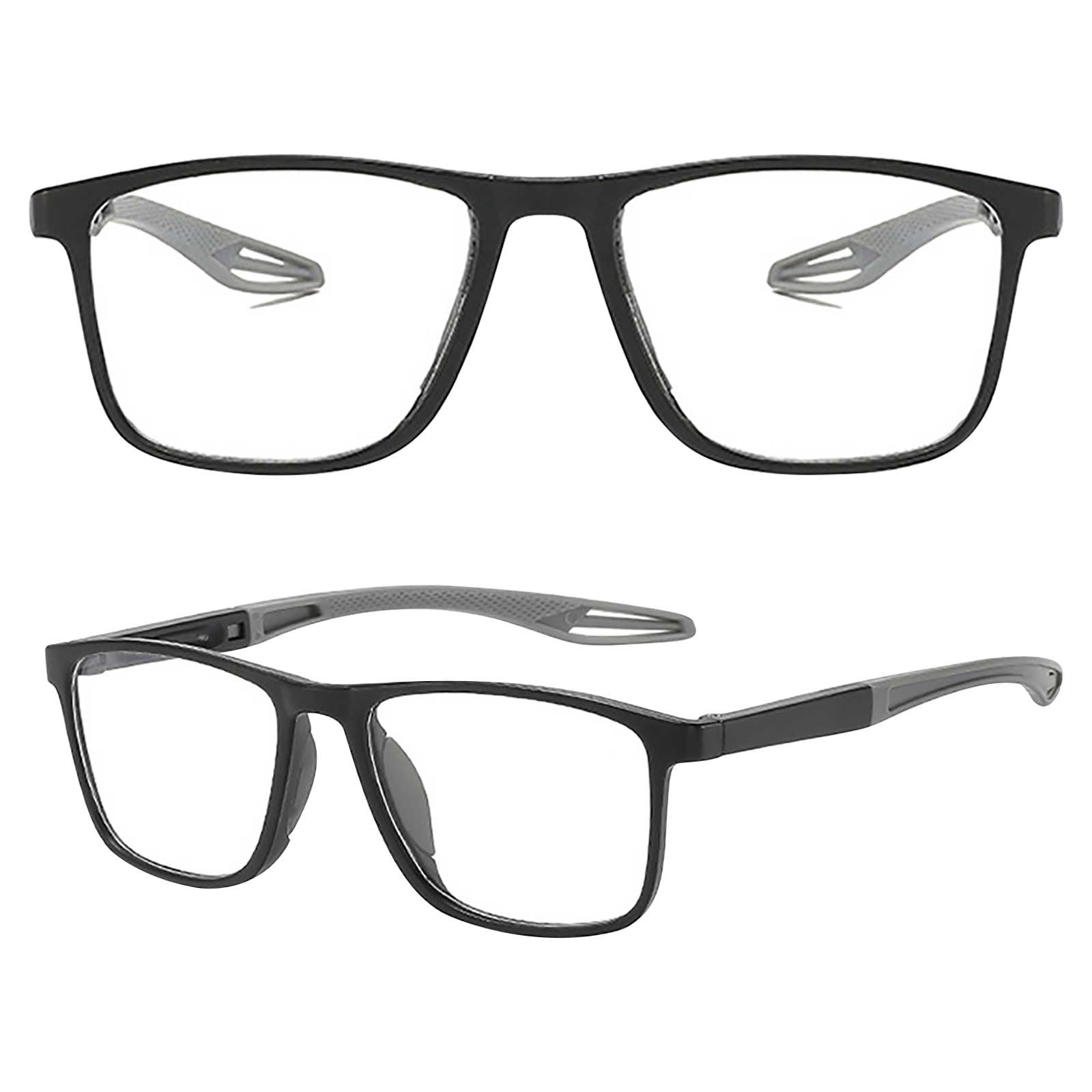 Cagogo Photochromic Bifocal Reading Glasses, Multi Focus Presbyopia Glasses for Men Women, Sporty Intelligent HD Lenses, Blue Light Blocking Computer Glasses, Indoor Outdoor Eyewear