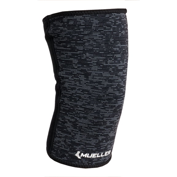 Mueller Hybrid W-Latex Knee & Leg Brace, Lightweight, Breathable, One Size
