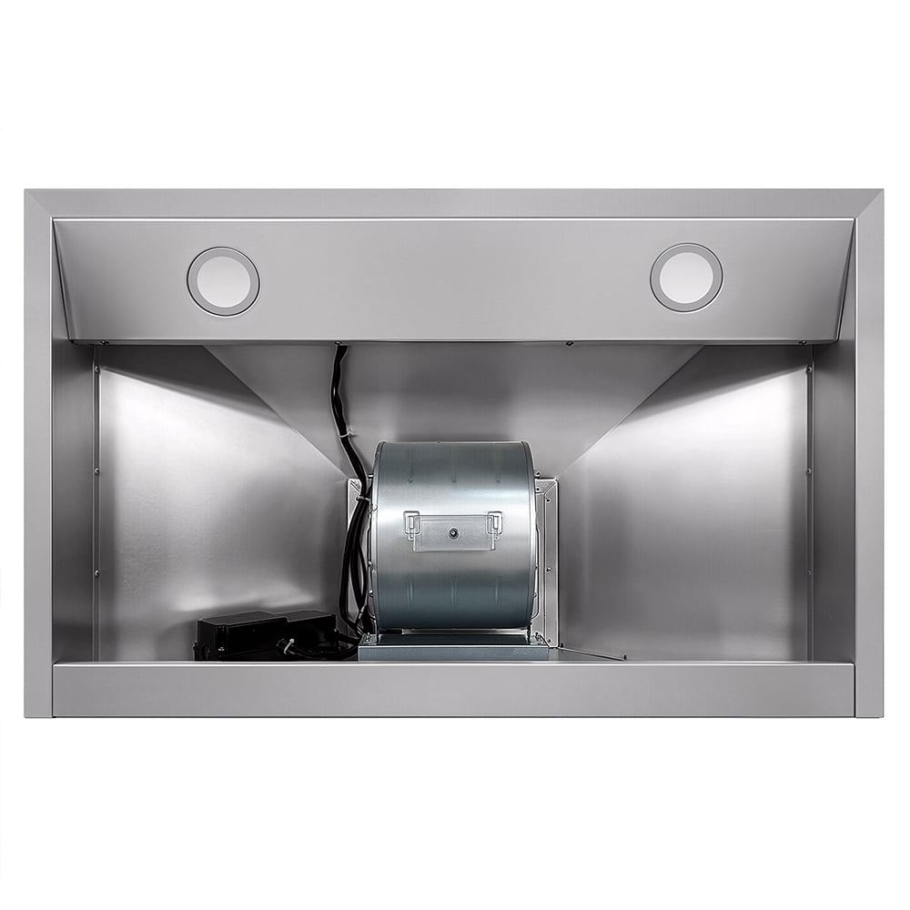 KOSTCH 36 inch Convertible Ducted Wall-Mount Range Hood, 600 CFM Kitchen Vent Hood with 3 Speed Exhaust Fan & LED Light, Kitchen Range Hood with Touchscreen Control Panel & Remote Control