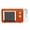 Brown, variant on BIMZUC Retro Speaker TV Shaped Multifunctional Fashionable Time Speaker for Home Outdoor Use Brown Portable Music Player 8.27 inches / 21 cm Vintage Vibe