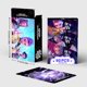 thumbnail image 3 of 92 PCS Kpop Demon Hunters Photo Cards,Huntrix Holographics Cartoon Flash Cards for Kpop Demon Hunters Fans Gifts,Kpop Demon Hunters Peripheral Collectible Photocard, 3 of 9
