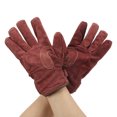 thumbnail image 4 of Heat Resistant Gloves, Protective Mitts Non Scalding  For Camping For Microwave Wine Red, 4 of 8