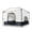 Black, variant on Camping Cube, compatible with pop-up canopy tents, converts a 10x10 straight-leg canopy into a camping inner tent. Fully ventilated roof (canopy and frame not included).