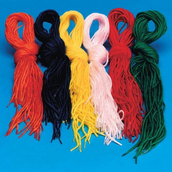 (Price/144 /Pack)S&S Worldwide Yarn Tip Laces