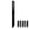 Black, variant on Retractable Fountain Pen with Comfort Grip and 5 Refillable Ink Cartridges Smooth Writing Tool for Students 5.3 inches
