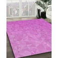 thumbnail image 3 of Ahgly Company Machine Washable Indoor Rectangle Transitional Violet Purple Area Rugs, 2' x 4', 3 of 7
