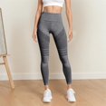 thumbnail image 1 of Womens High Waist Yoga Pants, Seamless Hip Lifting, Running Fitness, Color, 1 of 7