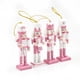 thumbnail image 4 of Miniaturas de Cascanueces, serie rosa, marionetas de Cascanueces, adornos de decoración de escritorio, muñecas de banda de soldados de nueces de dibujos animados, 12cm, 4 of 5