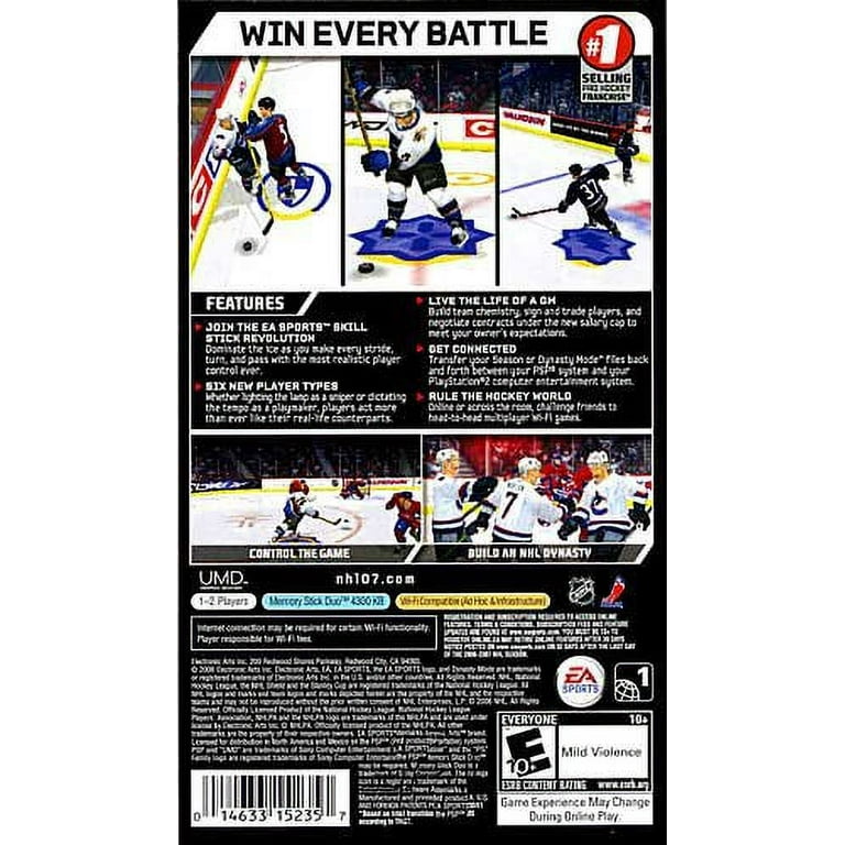 NHL  非売品hockey Gretzky NHL 06 Sony PSP Hockey 2006 CIB w Manual Tested