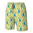 thumbnail image 4 of Pofeuu Blue Rabbit Prin Men's Swim Trunks Quick Dry Bathing Suit Swimming Board Shorts Mesh Lining Beach Swimwear-XX-Large, 4 of 6