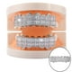 thumbnail image 5 of Parrillas de dientes de diamante, aparatos dentales, colmillos de vampiro, disfraz, cosplay, joyería dental Plata Inferior, 5 of 9