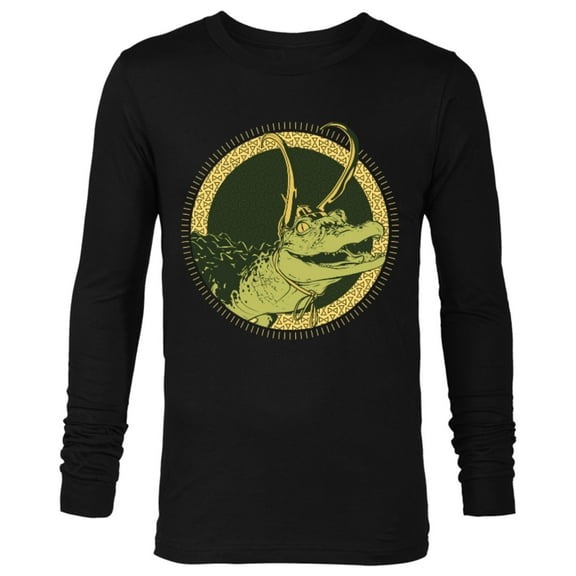 Marvel Loki Alligator Loki Variant Identified - Long Sleeve T-Shirt for Men – Customized-Black