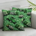 thumbnail image 3 of Green Bin Recycling Lorry Fitted Standard Crib Sheet for Baby Boy, Stars Garbage Truck Lover Toddler Mattress Cover, Soft Breathable Stretchy Nursery Bed Sheets Decor Kids Gift, 3 of 7