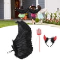 thumbnail image 4 of Artificial Feather Wing Adult Angel Wing Set 3 Pack Devil Angel Wing Set Handcrafted Lightweight Adult Angel Wing Set For Halloween Role Play, 4 of 8