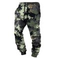 thumbnail image 4 of YDLCAFD Pants For Men Joggers Relax Autumn/Winter Men'S Digital Print Loose And Drawstring Large Size Corded Footpants, 4 of 4