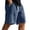 17#Navy, variant on Mokaloha Mens Shorts, Pacificozy Men's Shorts, Men's Daily Jacquard Texture Waffle Embroidered Logo Casual Short Beige L