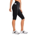 thumbnail image 1 of Calzas Capri CRZ YOGA para Mujer, Cintura Alta 33 cm, Negro XL, 1 of 5