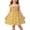 B, variant on Toddler Flower Girls Dress- Midi Dreess Crewneck Cute Sleeveless Summer Casual Dresses Red Size 4T