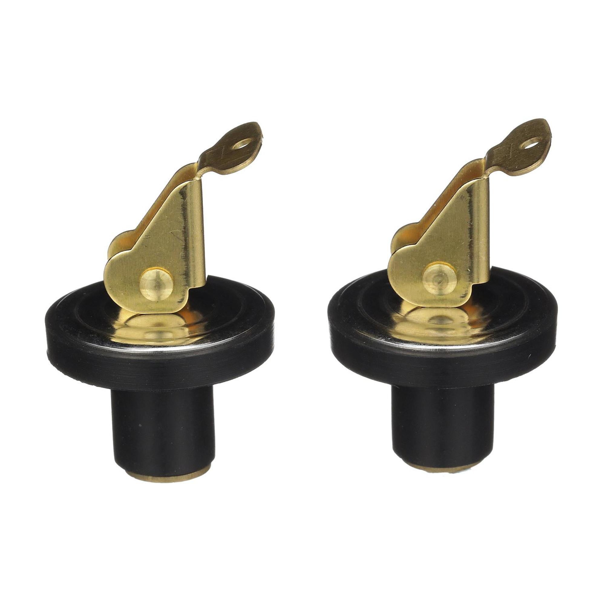 Ozark Trail Black Brass, Neoprene Livewell/Bailer Plug