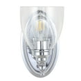thumbnail image 5 of JONATHAN Y Marais 5.5" Metal/Glass LED Vanity, Chrome, 5 of 8