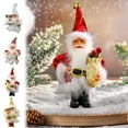 thumbnail image 5 of Luoshdecor Christmas Tree Decoration,Plush Santa Claus Figurine Fun Christmas Hanging Ornament for Holiday Winter Home Table Xmas Party, 5 of 5