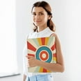 thumbnail image 6 of FORMRS 3 Ring Binder 1.5 inch with Pockets Set of 2 Clip Board 200 Sheets Capacity, Colorful Circles, 6 of 8