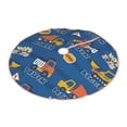 thumbnail image 2 of Bingfone Christmas Tree Skirt Mat Christmas Decoration Interior 30"-Construction Vehicles, 2 of 8