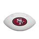 thumbnail image 1 of Fútbol Americano Wilson NFL Live San Francisco 49ers Tamaño Oficial, 1 of 5