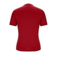 thumbnail image 4 of Homenesgenics Polo Shirts for Men Men's Shirt Summer Men Casual Fashion Solid Button T Shirt Stand Collar Short Sleeve Top Red XXXL, 4 of 7