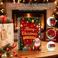thumbnail image 3 of Christmas Gift Card Book for Adults, Christmas Notebook Card Book, Merry Christmas Holiday Organizer Journal with Santa Tree Cover, Bound Keepsake for Cards and Lists, 3 of 9