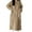 Brown, variant on Lightweight Robes for Women Robe and Slippers Set Women Ladies' Flannel Plush Heart Shaped Bathrobe with Pockets and Belted Bathrobe Knit Robes for Women