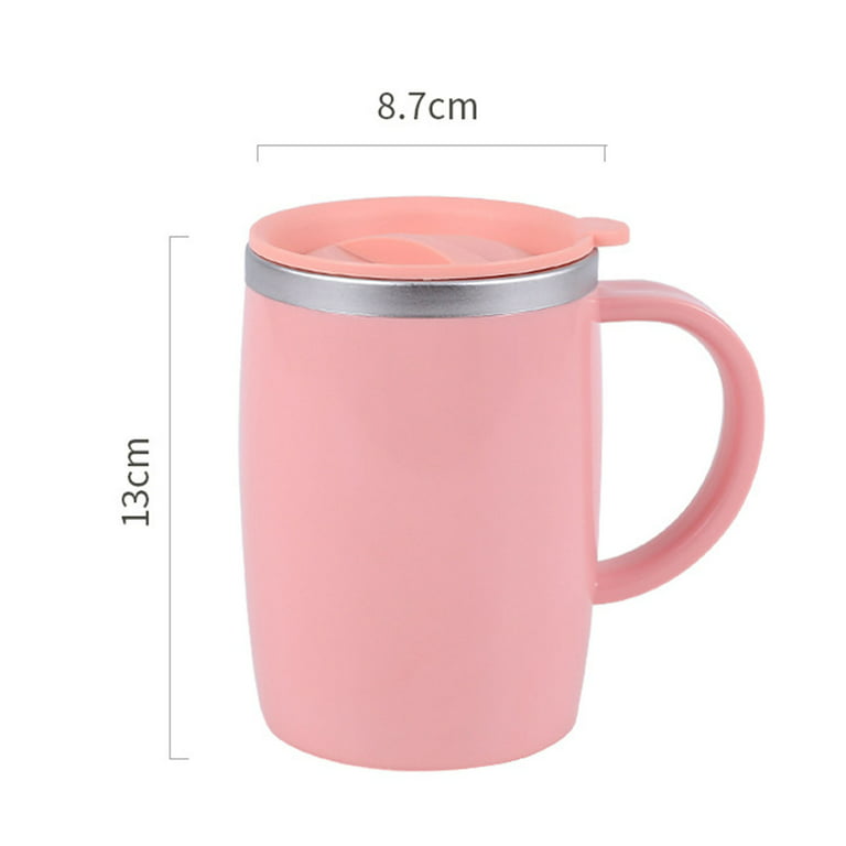 550ml Thermos Cup Stainless Steel Mug w/Lid Removable Travel Cup Tea Coffee  Mug