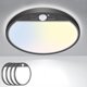thumbnail image 1 of Pack de 4 Lámparas con Sensor de Movimiento slochi para Interior, Cableadas, 24W, 2400LM, 1 of 7