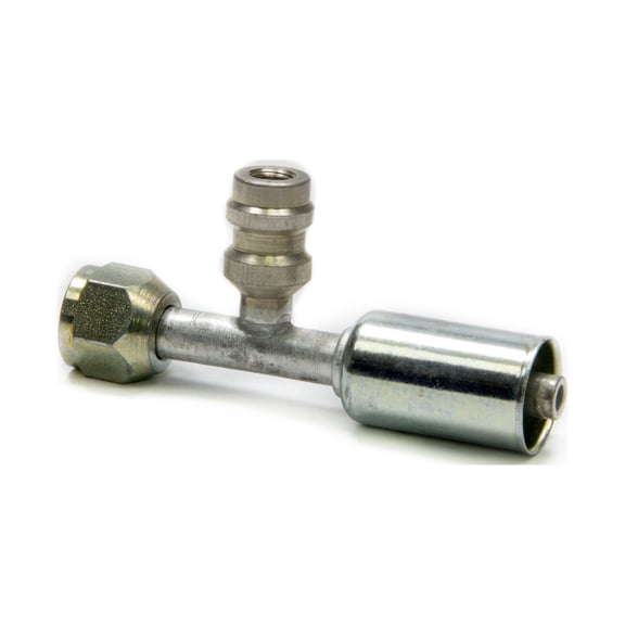 #6 Straight Beadlock O-Ring Fitting w/Port