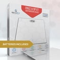 thumbnail image 5 of Báscula de baño INEVIFIT, báscula corporal digital de alta precisión. Mide hasta 181 kg. Incluye pilas., 5 of 5