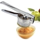thumbnail image 2 of Prensador de verduras y colador exprimidor de frutas y alimentos de acero inoxidable, 2 of 5