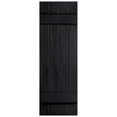 thumbnail image 1 of Alpha Shutters Exterior Vinyl 4 Board N Batten Closed Shutter (Set of 2), 1 of 7