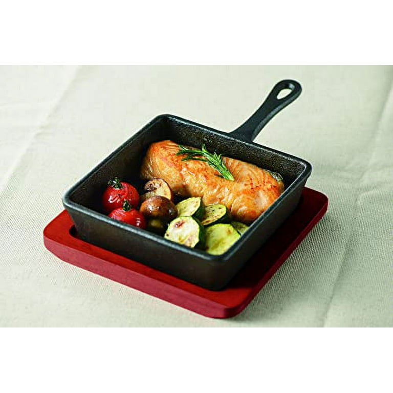  Artesa Small Frying Pan, Cast Iron, Non Stick, with