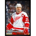 thumbnail image 1 of Frameworth Steve Yzerman 20x29 Toile Encadré Red Wings, 1 of 4