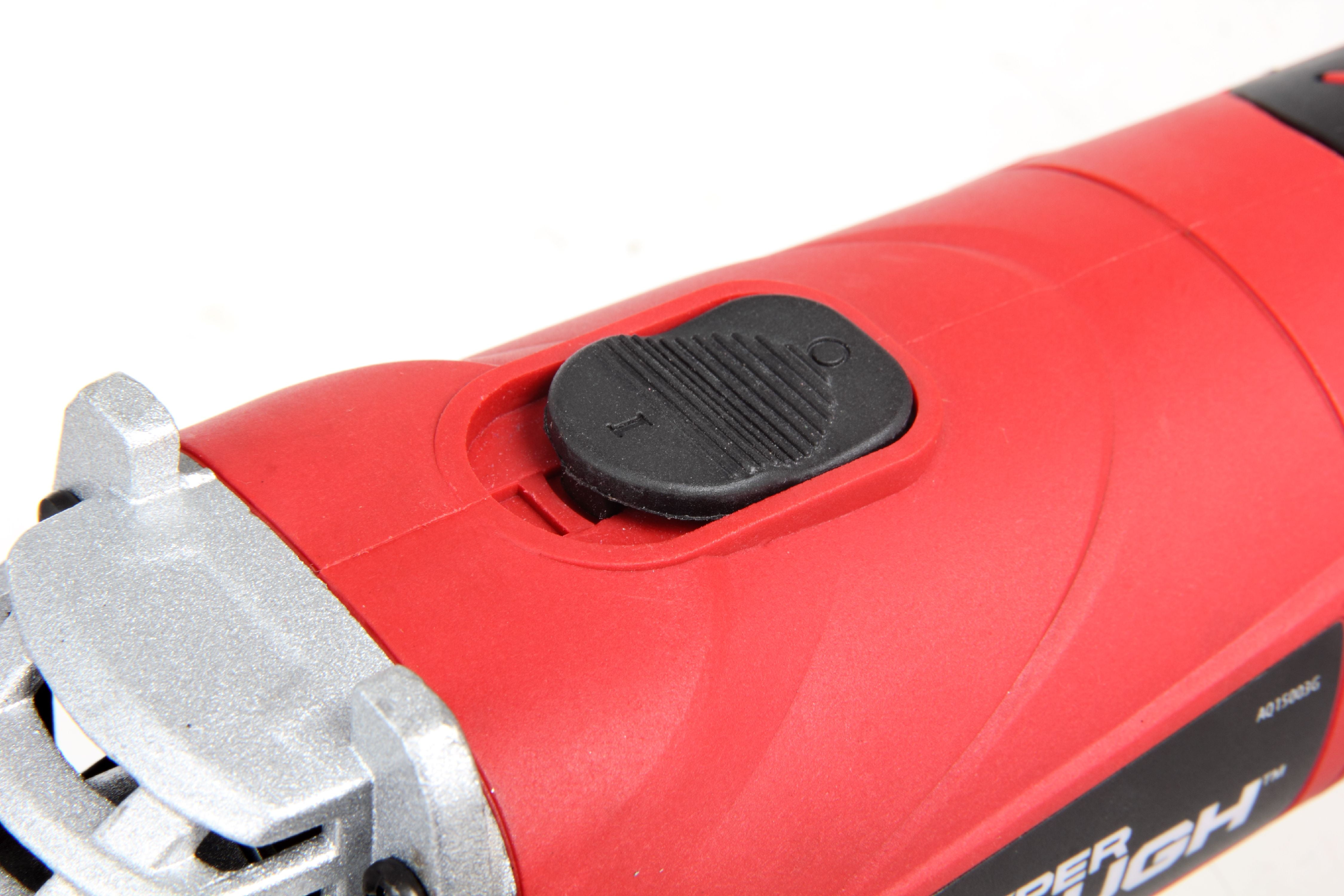 Hyper Tough 6 Amp Corded Angle Grinder with Handle, Adjustable Guard, 4-1/2 inch Grinding Wheel & Wrench